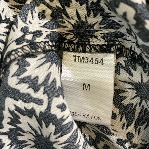 Anthropologie THMI Embroidered Boho Dress Tassel Tie Neck 2 Tiered Flouncy Skirt - Picture 12 of 15